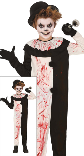 Costume d'Halloween Garçon Horrible Clown