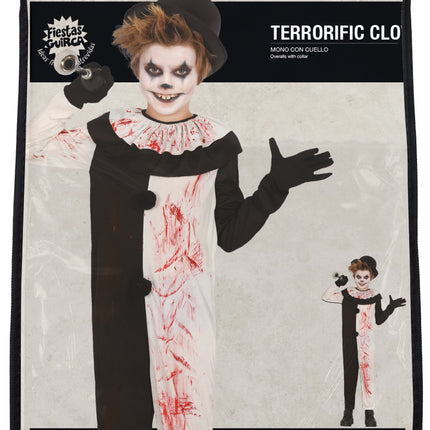 Costume d'Halloween Garçon Horrible Clown