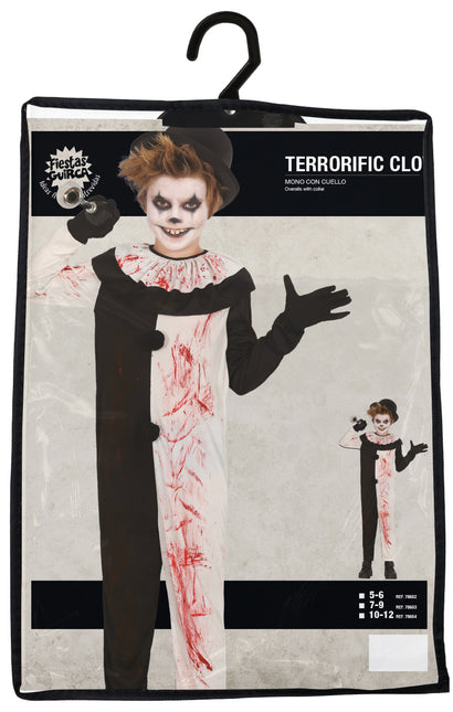 Costume d'Halloween Garçon Horrible Clown