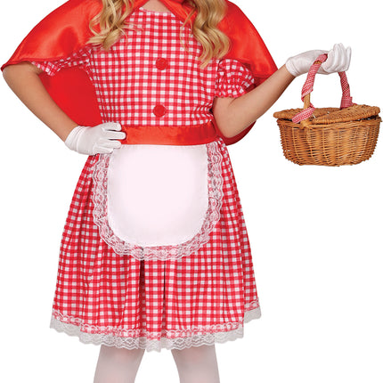 Costume d'Halloween Fille Chaperon Rouge Loup