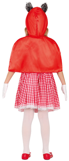 Costume d'Halloween Fille Chaperon Rouge Loup