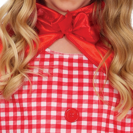 Costume d'Halloween Fille Chaperon Rouge Loup