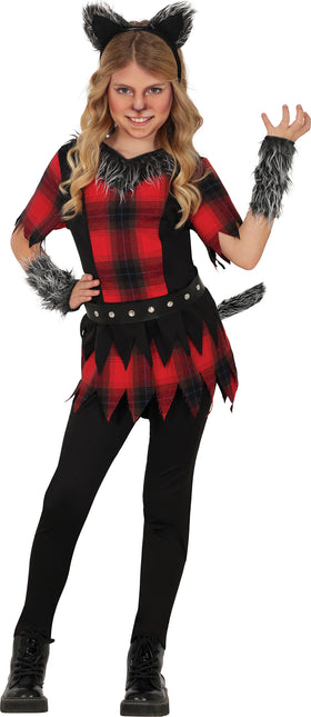 Costume d'Halloween Fille Loup-Garou