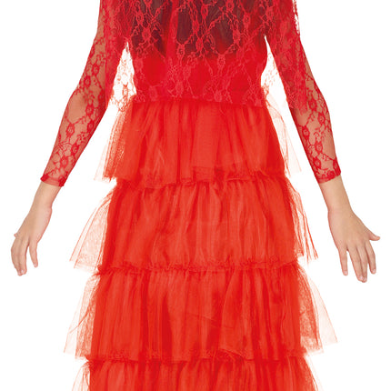Robe d'Halloween Fille Rouge