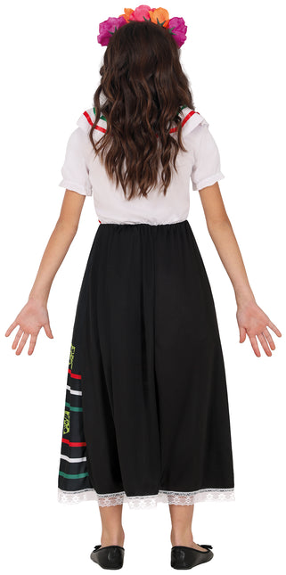 Dia De Los Muertos Robe fille tête de mort