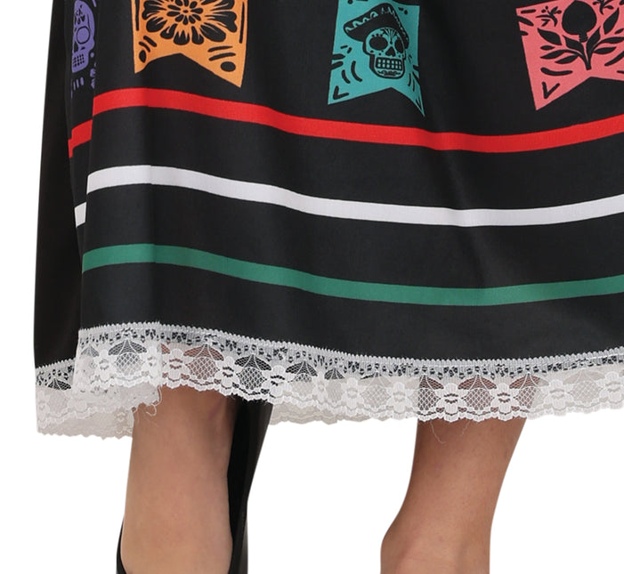 Dia De Los Muertos Robe fille tête de mort