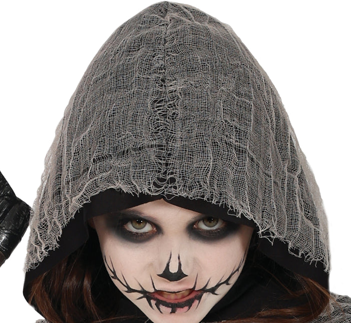 Robe d'Halloween Fille Squelette Faucheur