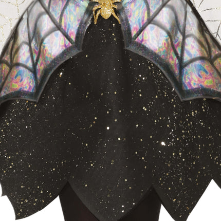 Robe d'Halloween Fille Toiles d'araignée et araignée