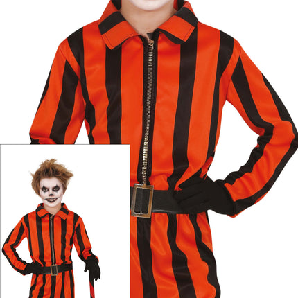 Costume d'Halloween Enfant Prisonnier Arlequin