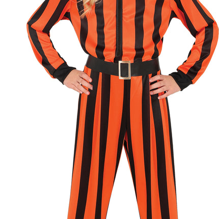 Costume d'Halloween Enfant Prisonnier Arlequin