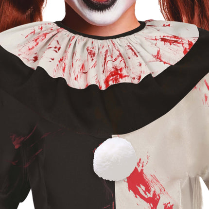 Robe d'Halloween Fille Horrible Clown