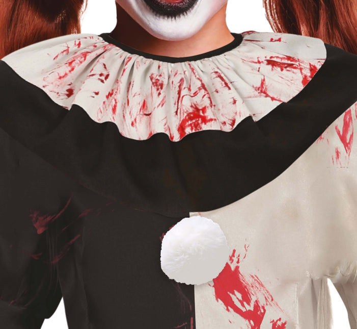 Robe d'Halloween Fille Horrible Clown