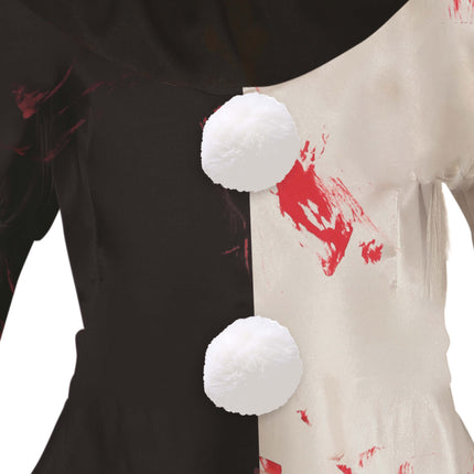 Robe d'Halloween Fille Horrible Clown