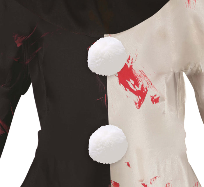 Robe d'Halloween Fille Horrible Clown