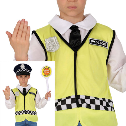 Costume de police enfant 3 pièces