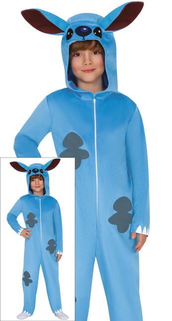 Onesie Stitch Bleu Enfant