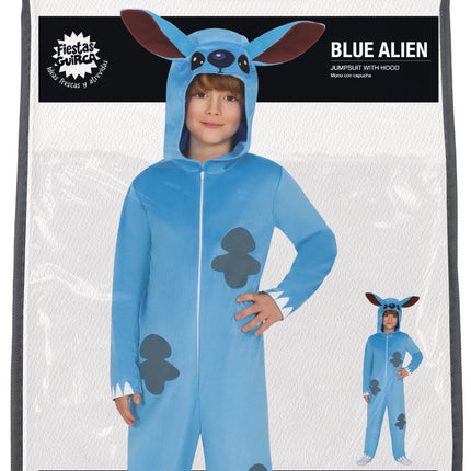 Onesie Stitch Bleu Enfant
