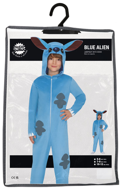 Onesie Stitch Bleu Enfant