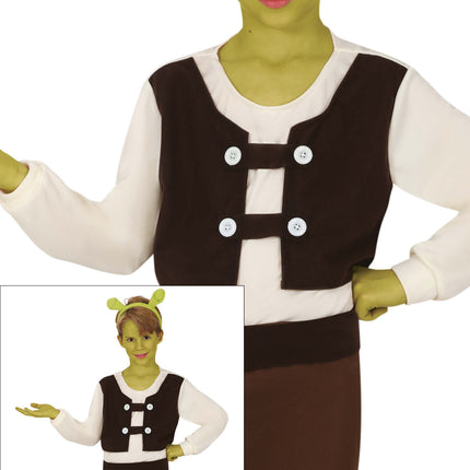 Costume de monstre des marais pour enfant