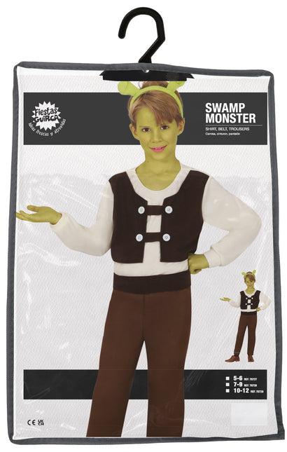 Costume de monstre des marais pour enfant