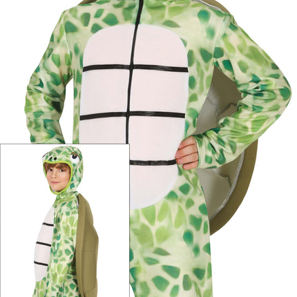 Costume de tortue Ninja vert enfant