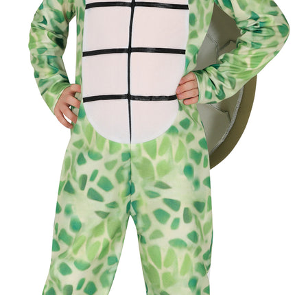 Costume de tortue Ninja vert enfant