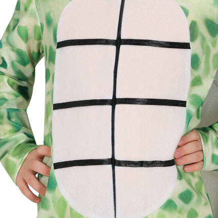 Costume de tortue Ninja vert enfant