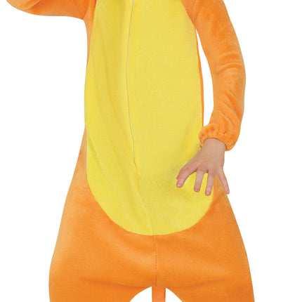 Costume de dragon orange enfant