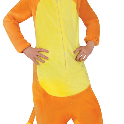 Costume de dragon orange enfant