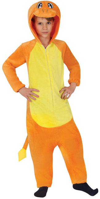 Costume de dragon orange enfant