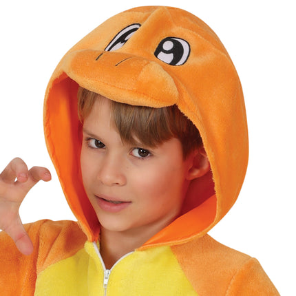 Costume de dragon orange enfant