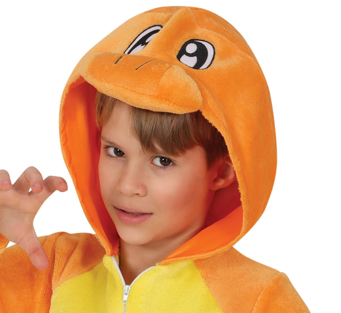 Costume de dragon orange enfant