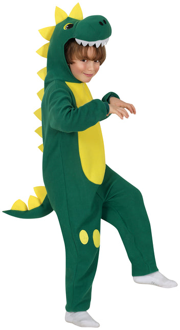 Costume de dinosaure vert enfant