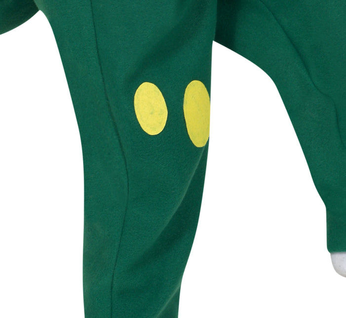 Costume de dinosaure vert enfant