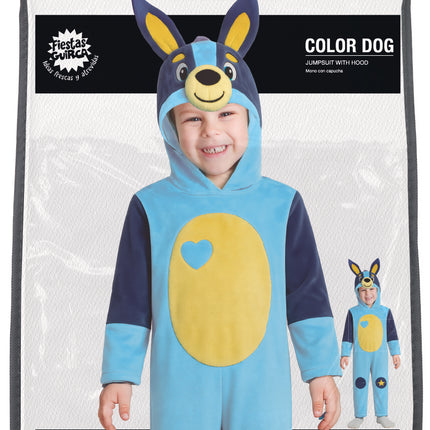 Bluey Onesie Bleu Enfant