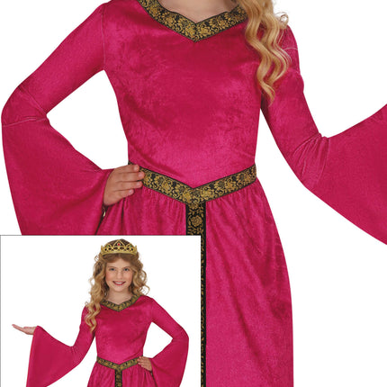 Robe de princesse Fuchsia