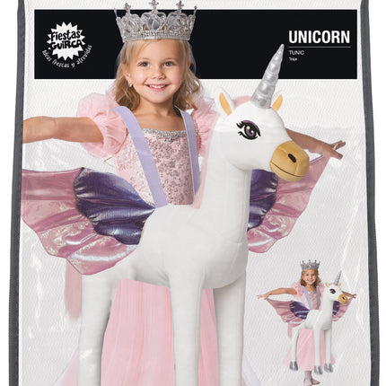 Fille au costume de licorne