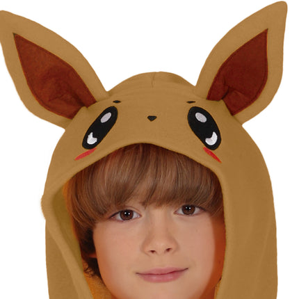 Fox Onesie Marron Beige Enfant