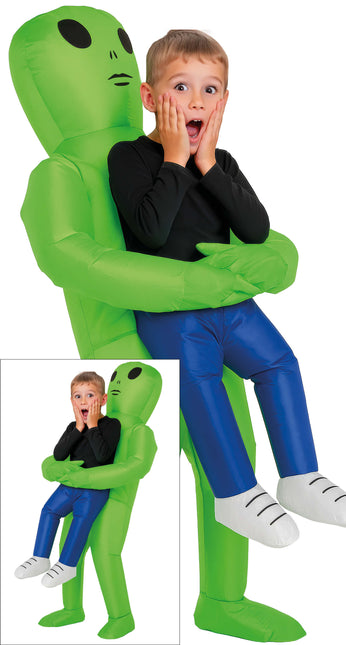 Costume Carry Me Alien enfant
