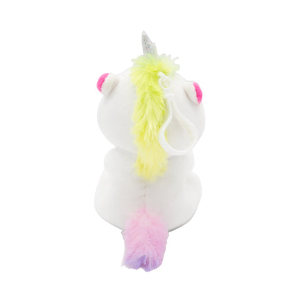 Ballon Licorne Poids Blanc Rose 2-en-1 Câlin 11cm