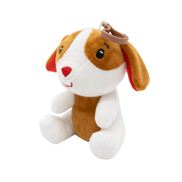 Ballon de poids pour chien Marron Blanc 2-en-1 Hug 11cm