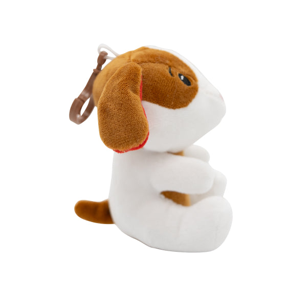 Ballon de poids pour chien Marron Blanc 2-en-1 Hug 11cm