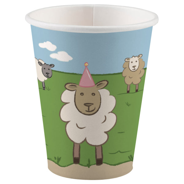 Gobelets de la ferme 250ml 8pcs