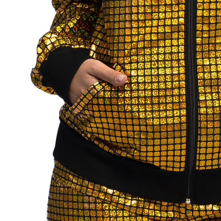 Survêtement Disco Diamond Babe doré