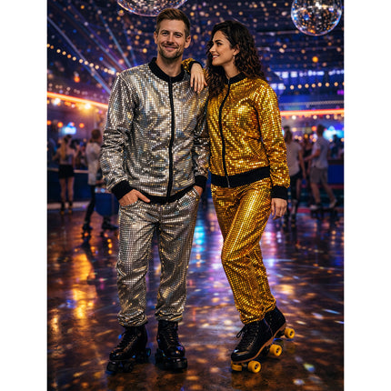 Survêtement Disco Diamond Babe doré