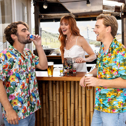 Kit de jeu à boire « Bingo shots » (roue de bingo en métal, 48 billes, 6 verres à shot)