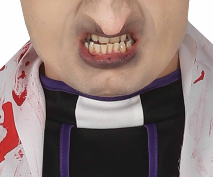 Costume d'Halloween Zombie Priest Homme L