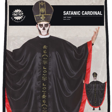 Costume d'Halloween Satan Homme Noir