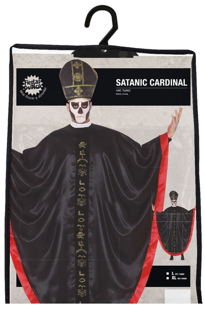 Costume d'Halloween Satan Homme Noir