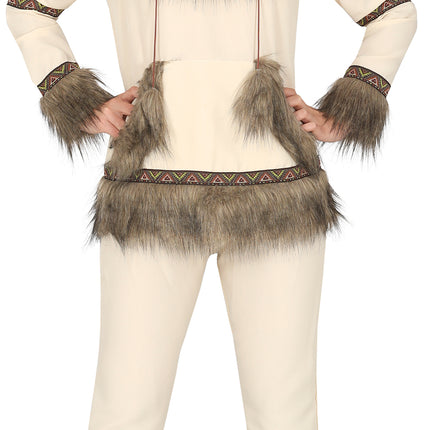 Costume d'esquimau blanc